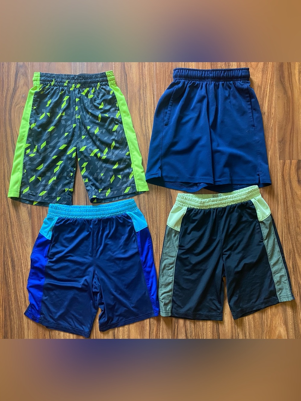Boys 7 8 Summer Sports Shorts lot of 4
